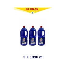 Klorak 3 Adet 1990 Ml Kireç Sökücü 3'lü Set