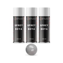 3 Adet Ral 9006 Metalik Gri Sprey Boya 400 Ml.