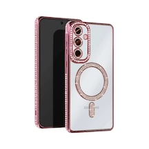 Galaxy S24 Fe Joke Simli Magneticsafe Kılıf - Pembe