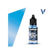 Vallejo 77111, 18 Ml. Sapphire Blue Light True Metallic Metal Maket Boyası Standart