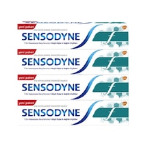 Sensodyne Günlük Koruma Florürlü Diş Macunu 4 x 75 ML