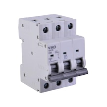 10vtb-3c63 Otomatik Sigorta 10ka C Tipi 3 Kutup 63a