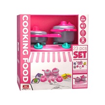 Uçar Oyuncak Tencere Seti Cooking Food 3'li Avantaj Paketi Mıchu