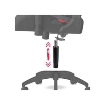 Ofis Koltuğu Yedek Parçası, Amortisör Class 4 Çelik Gazlı Piston 120x60