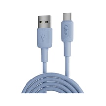 Juo JCBS121 12w Usb-a To Type-c Silikon Hızlı Şarj Ve Data Kablosu Mavi 1 Metre