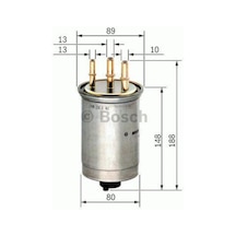 Ford Connect Yakit Mazot Filtresi 90Ps-110Ps Bosch  2002--2013 359184409