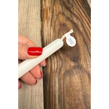 Handmade Beyaz İp Fitil Etiketi 100 Adet Diğer