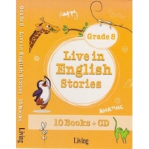 Grade 8 Live in English Stories-10 Books CD - Seval Deniz - Living English Dictionary