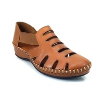 Venüs 18791395 Günlük Hakiki Deri Bayan Sandalet-taba Taba