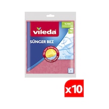 Vileda 10 Paket Doğada Çözünebilir 3'lü Sünger Bez