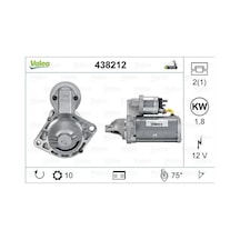 Opel Astra H Marş Dinamosu Motoru 1.3 Dizel Valeo 438212