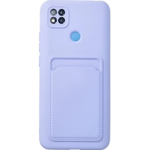 Uryport Xiaomi Redmi 9c Kılıf Kelvin Kartvizitli Silikon - Lila