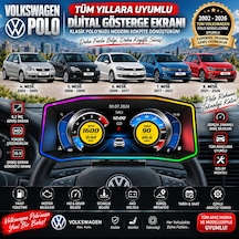 Volkswagen Golf 2002-2026 Model Uyumlu Harici Digital Gösterge Odb Ekran Arıza Göstergesi Turbo Gösterge Hayalet Ekran