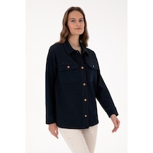 U.s. Polo Assn. Kadın Lacivert Gömlek Örme 50314224-vr033 Lacivert
