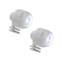 Qingmipy 2 Adet 3 Modlu Su Geçirmez Ayakkabı Led Işığı - Gece Koşusu Ve Yürüyüş İçin Güvenli Aydınlatma Beyaz