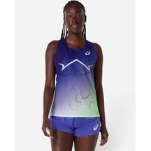 Asics Metaspeed Sınglet Kadın Mavi Atlet 2092a533-415