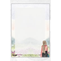 A5 İslam Bloknot Çizgisiz Defter - 50 Yaprak - Memopad - Notepad - Not Defteri - Not Kağıdı - 1156 Çok Renkli