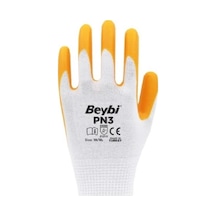 Beybi Pn3 Polyester Nitril İş Eldiveni 3 Çift