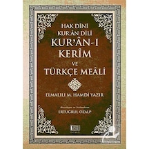 Hak Dini Kur'an Dili - Kur'an-ı Kerim ve Türkçe Meali (Küçük Boy Metinsiz) - Elmalılı Muhammed Hamdi Yazır - Özgü Yayıncılık