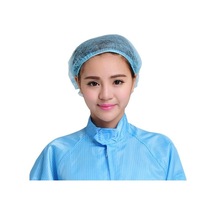 Trendooze Toz Toz Tek Şapkası Saç Mavi Kullanımlık Geçirmez Filesi Anti Hg