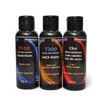 Trendwax 3lü Set Kalın Pasta, Hare Giderici Pasta Ve Koruyucu Cila Wax
