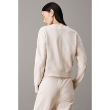 Calvin Klein Kadın Sweat Bej