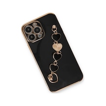 Apple iPhone Uyumlu - 14 Pro Max Kılıf Esila Silikon - Siyah