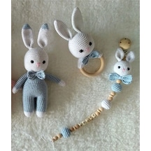 Amigurumi Tavşan Yenidogan Set