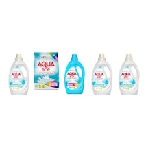 Aquabor Doğal Mineralli Sıvı Beyaz + 4kg Renkliler + Sıvı Renkliler + Sıvı Beyaz + Sıvı Beyaz Set 0.75 LT - 2.5 LT - 12 KG 48339660