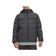 Jack & Jones Jack Jones Jjbrady Puffer Sn Erkek Günlük Mont 12212233-Dark-Grey Gri