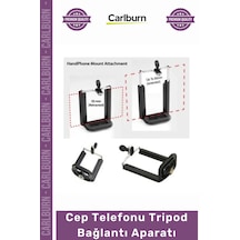 Özel Üretim Profesyonel Universal Stand Klips Tutucu Adaptör Cep Telefonu Tripod Bağlantı Aparatıcep