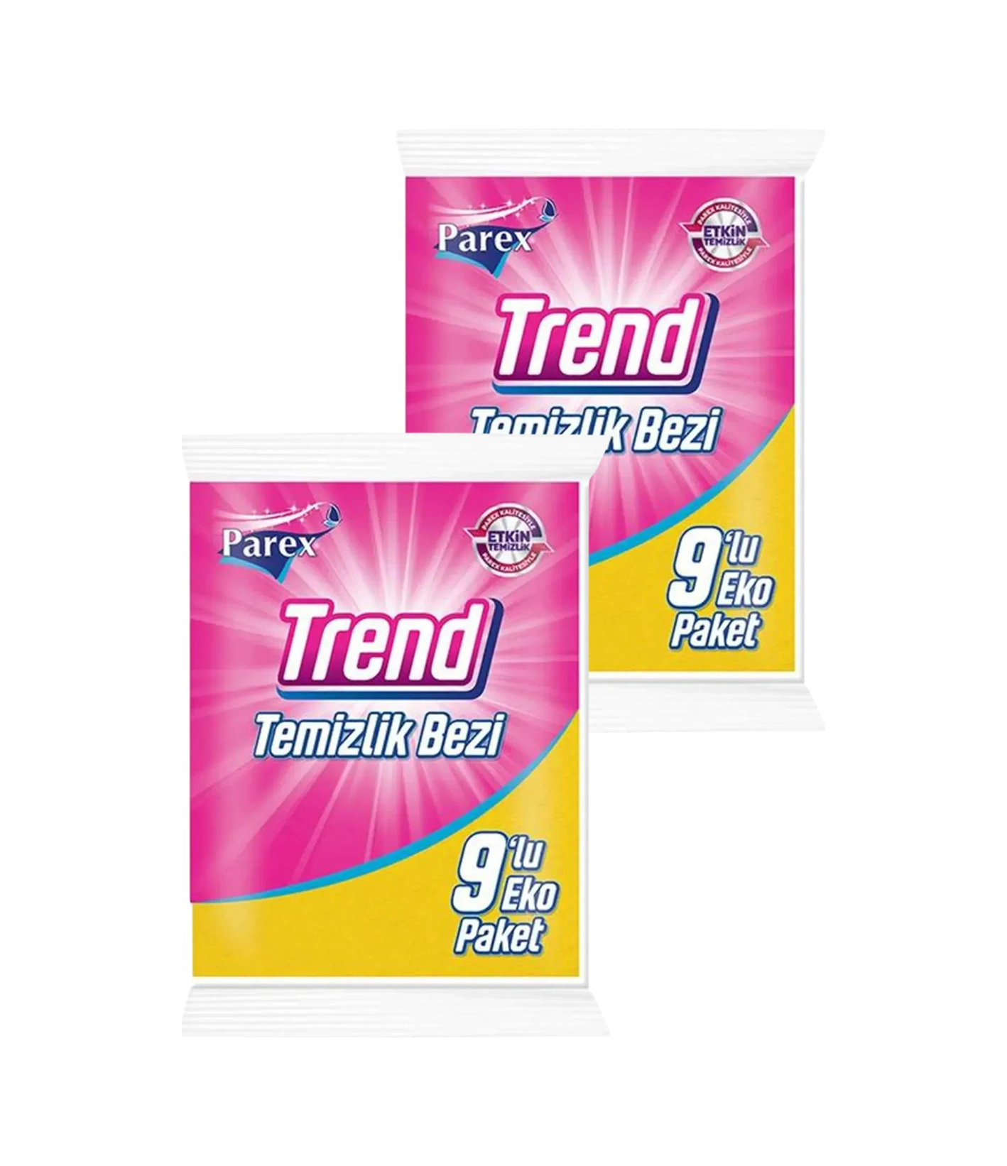 Trend 9'lu Temizlik Bezi İkili Paket Diğer