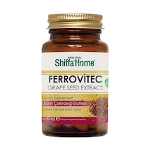 Aksu Vital Shiffa Home Ferrovitec Üzüm Çekirdeği 710 MG 60 Kapsül