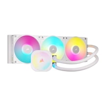 Corsaır 360mm Tıtan 360rx Lcd Cw-9061021-ww Am5-1851p Rgb Sıvı Soğutmalı İşlemci Fanı Beyaz