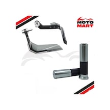 Piaggio Zip 50 Elcik Ve Manet Koruma Set-gri-ma21063