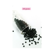Dökme Cam Kum Boncuk 8/0 3 Mm - 60 Gram - Parlak Siyah - Bnc211