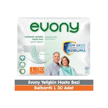 Evony Belbantlı Yetişkin Hasta Bezi L Beden 30 Adet