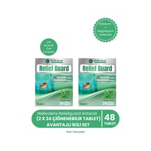 Relief Guard İkili Paket 48 Çiğnenebilir Tablet