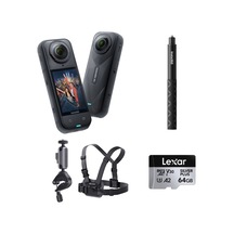 X5 Aksiyon Kamerası - Bisiklet Kiti 64 Gb Siyah