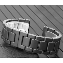 ​​Samsung Galaxy Watch 42Mm (20Mm) Mat Seramik Metal Kordon-Siya