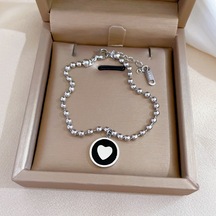 Jzcat Titanyum Çelik Hip Hop Bilezik Altın Moda Temperament Basit Bilezik-gsl08