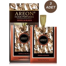 Areon Premium Dolap Ve Çekmece Kokusu Sachet Vanilla Black 3'lü