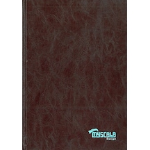 Özkan Modelist Defter Cilt Bezli 14x20 160 Yaprak Düz Bordo