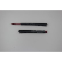 L Needle Point Roller 0.5mm Iğne Uçlu Kalem Kırmızı 2 Adet Kırmızı