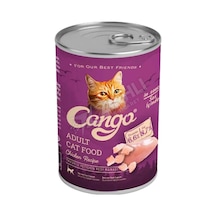 Cango Yetişkin Yaş Kedi Maması Tavuklu 415 Gr