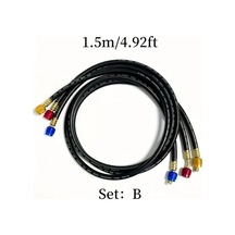 Dashanshop 3 Parça R410a R134a R32 Soğutucu Şarj Hortumu Seti B 1 1.5 2 3 Metre Hvac Dashanshop 3 Parça R410a R134a R32 Soğutucu Şarj Hortumu Seti B 1 1.5 2 3 Metre Hvac