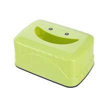 Açık Yeşil-1 Adet Sevimli Pp Gülümseme Yüz Doku Tutucu Kılıf Islak Mendil Peçete Kutusu Islak Mendil Saklama Kutusu Ev Odası Depolama Organizatör