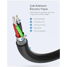 Usb 2.0 Uzatma Kablosu Siyah 5 Metre