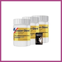 Gees Global Rusian Glare Tüy Kremi Nano 3 Adet X 50 Ml Rus Merhemi + Yanında Jel Gbzs
