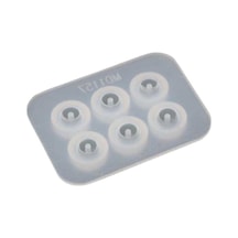 Epoksi Boncuk Şekilli Tesbih ve Bileklik Silikon Kalıp 10 Mm 6 Lı